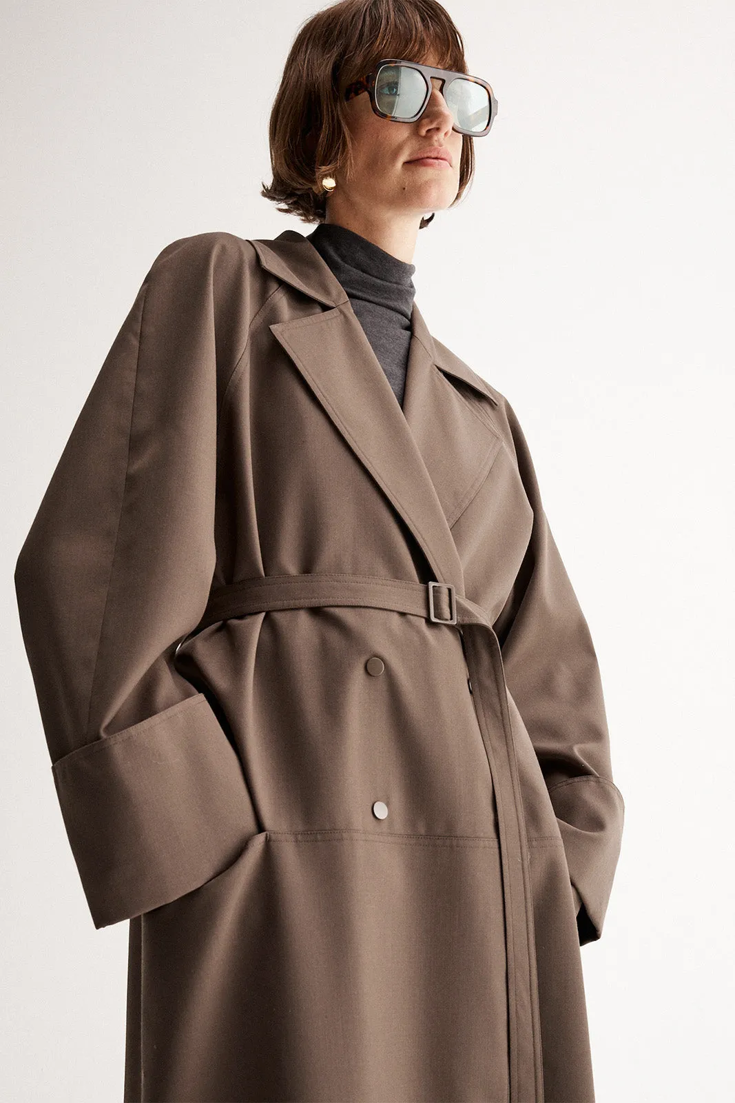 Mabel Coat Cocoa