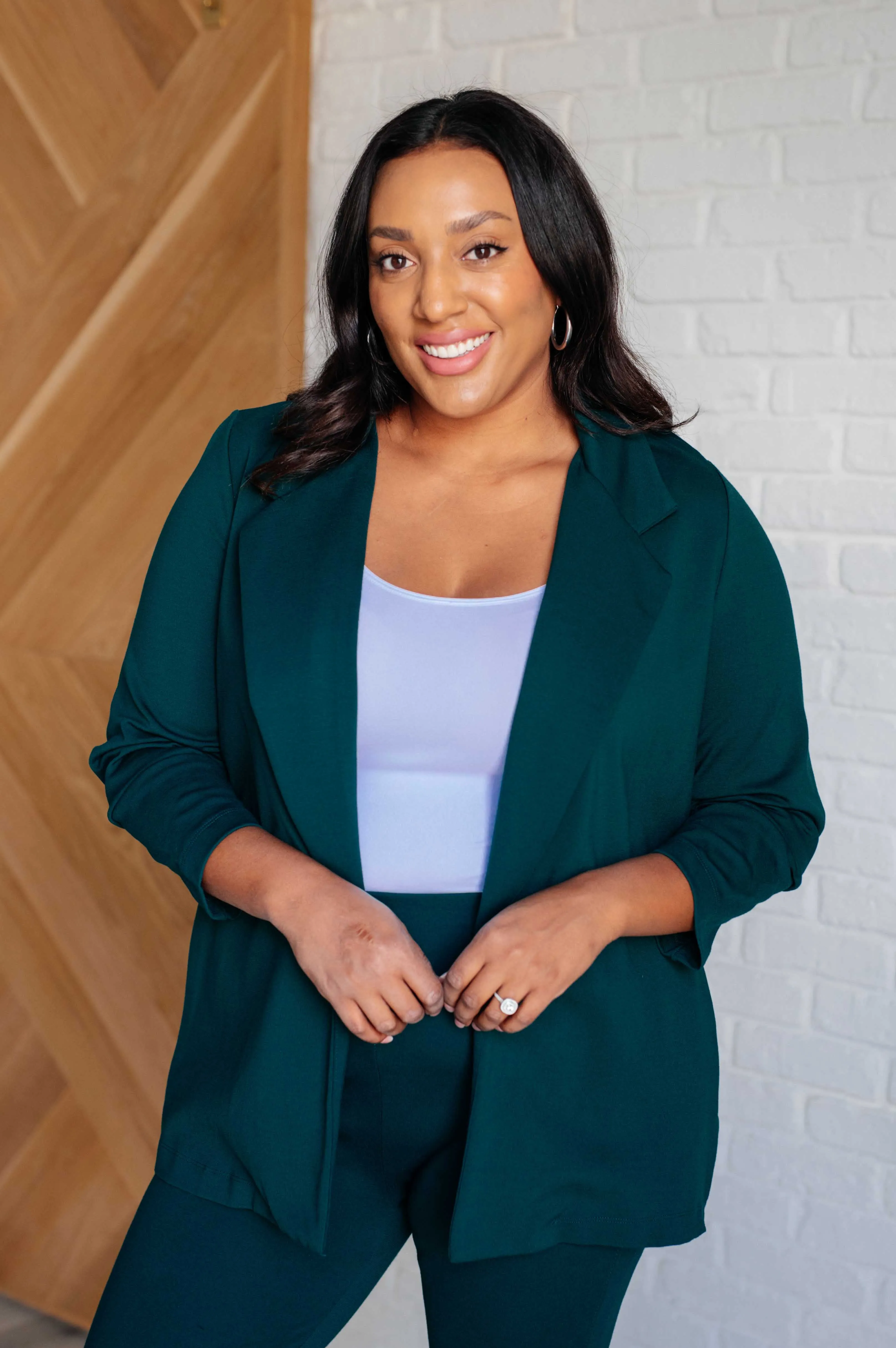 Magic 3/4 Blazer | Hunter Green