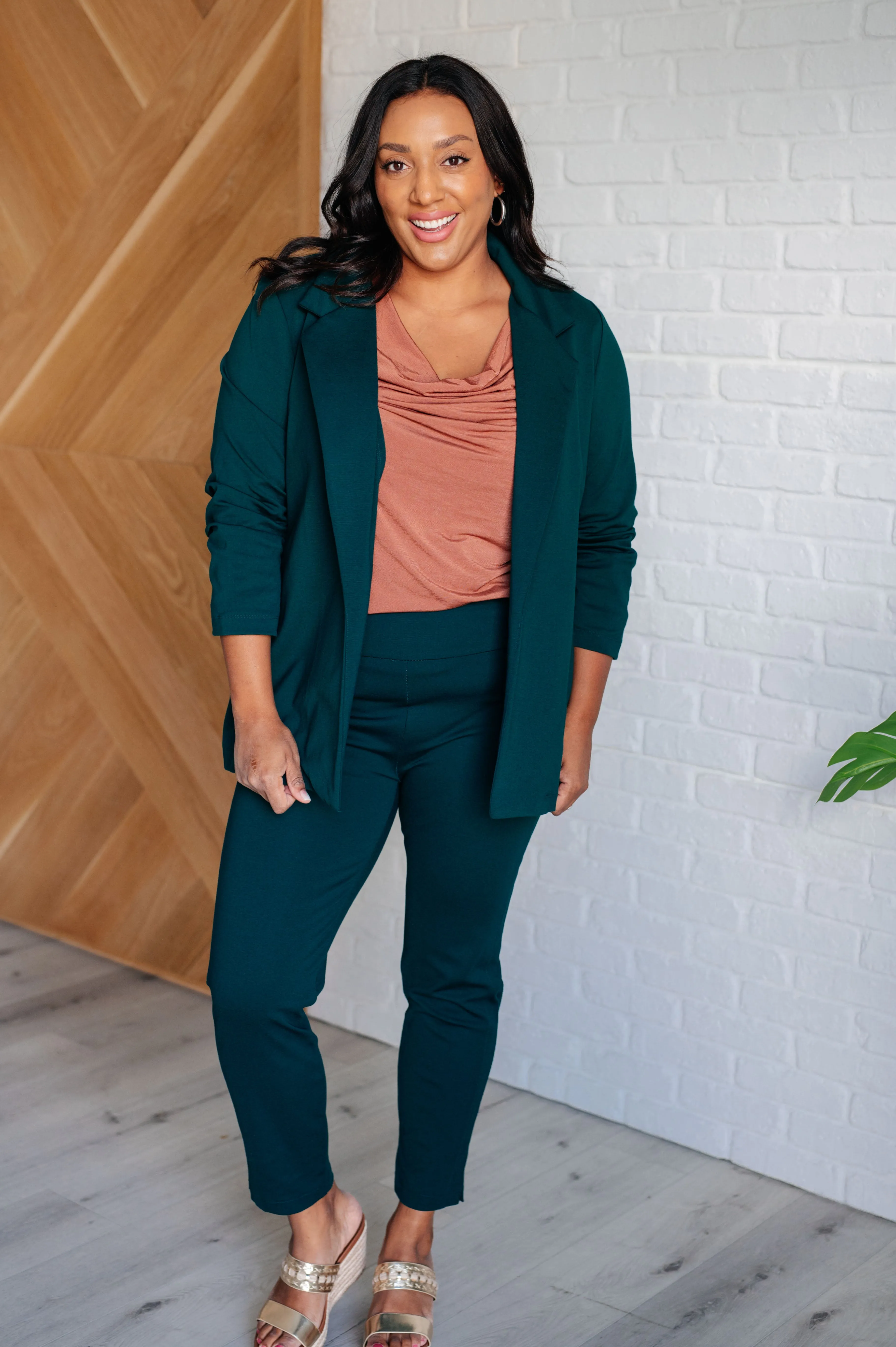 Magic 3/4 Blazer | Hunter Green