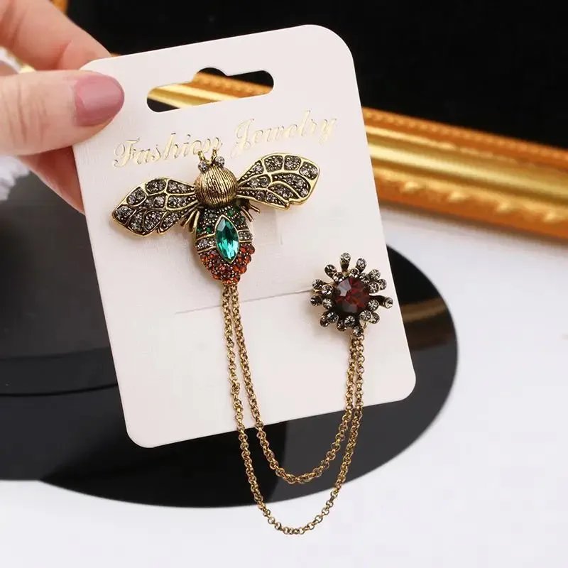 Malik Embroidery Brooch Pin