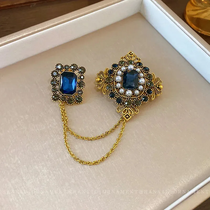 Malik Embroidery Brooch Pin