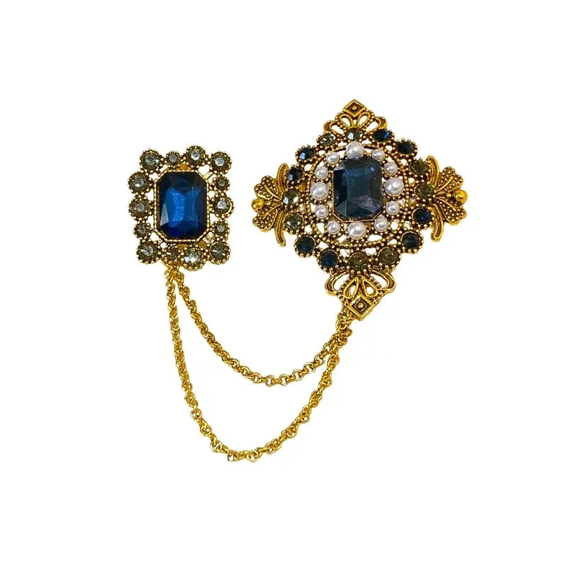 Malik Embroidery Brooch Pin