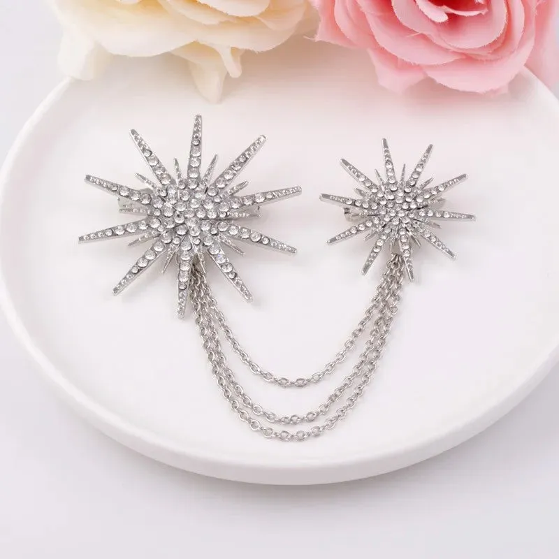 Malik Embroidery Brooch Pin