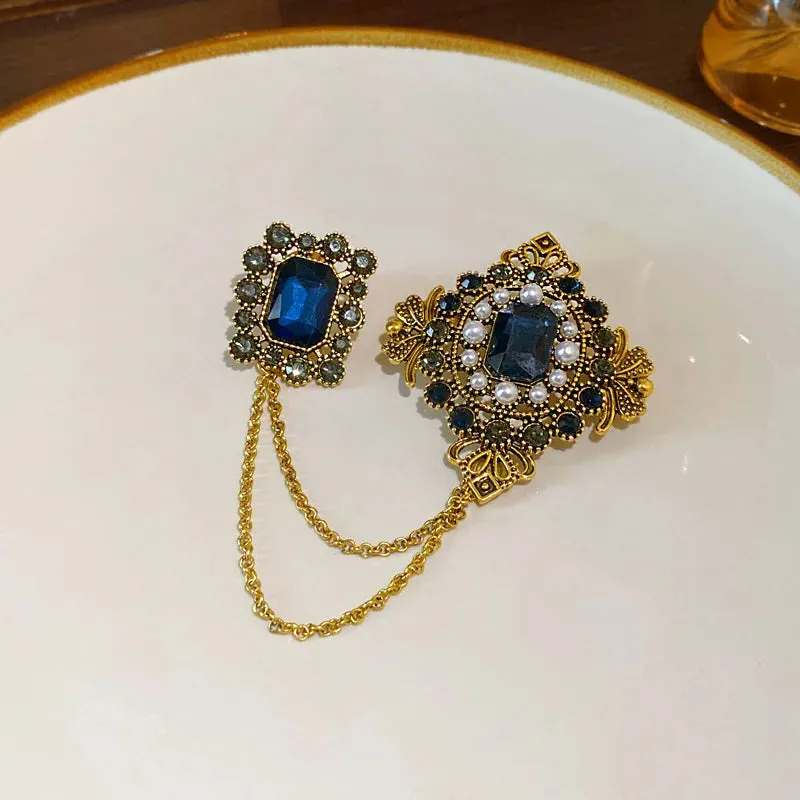 Malik Embroidery Brooch Pin