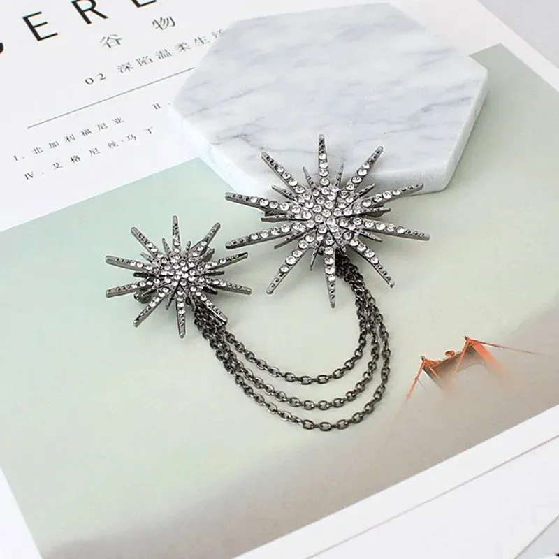 Malik Embroidery Brooch Pin