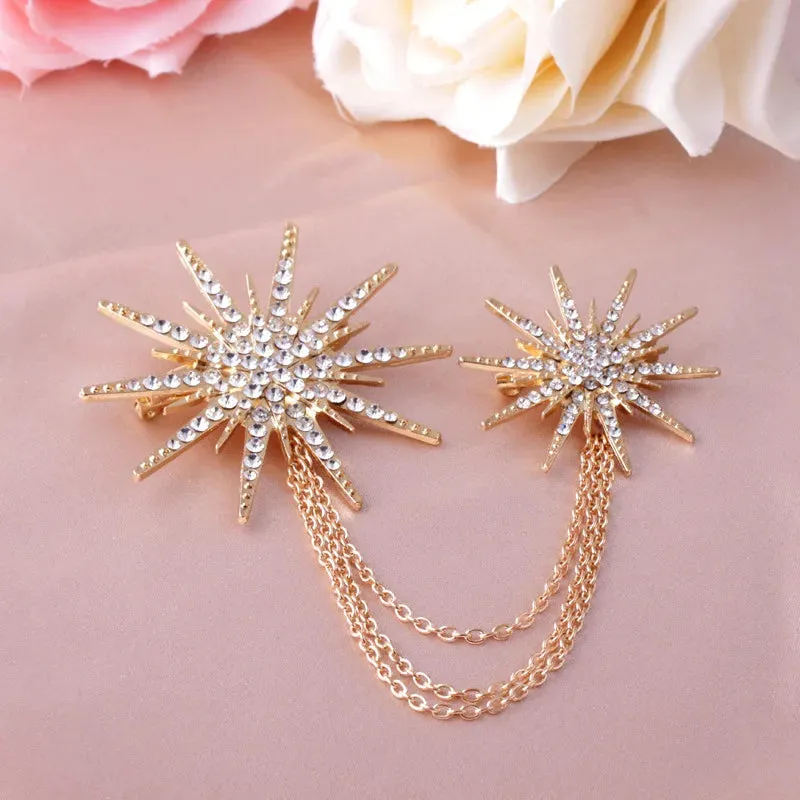 Malik Embroidery Brooch Pin