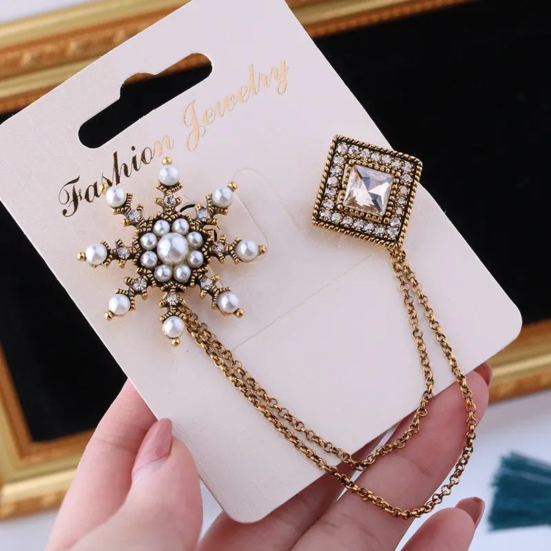 Malik Embroidery Brooch Pin