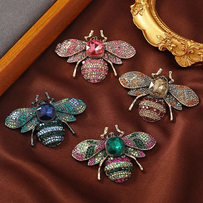 Malise Leather Brooch