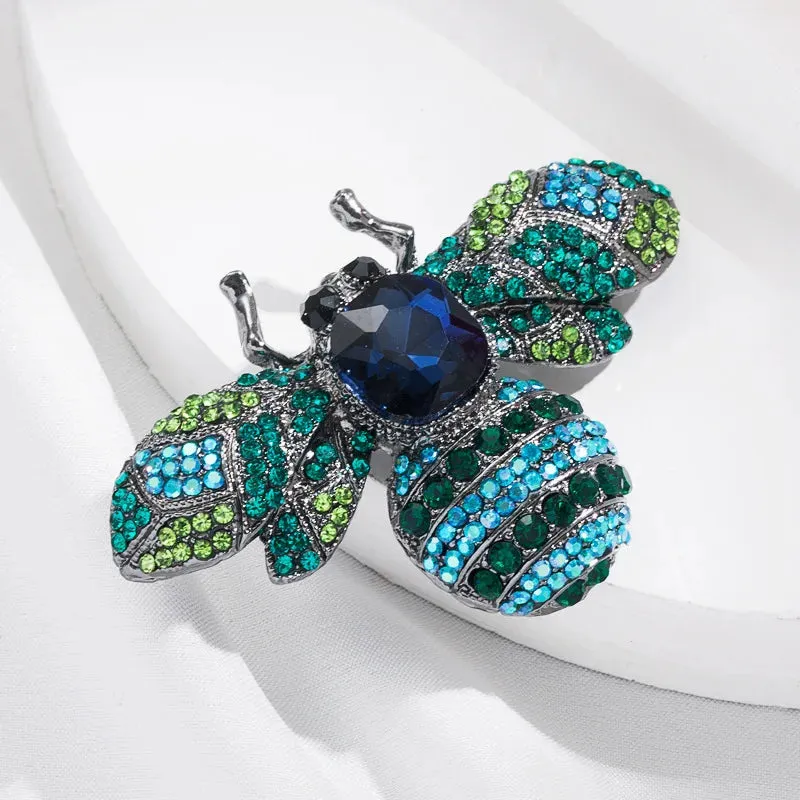 Malise Leather Brooch