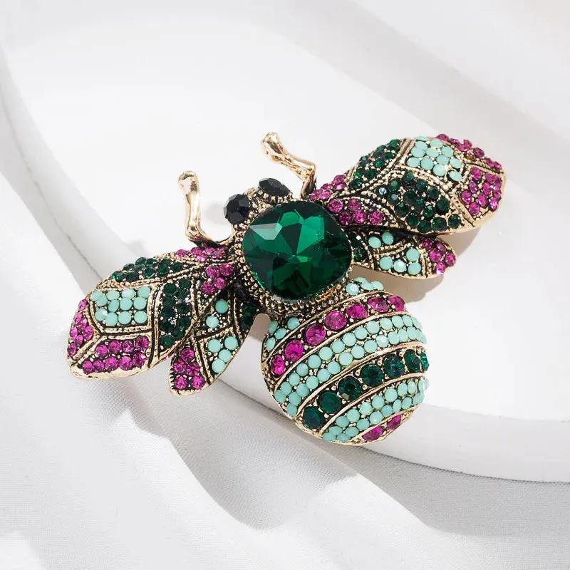 Malise Leather Brooch