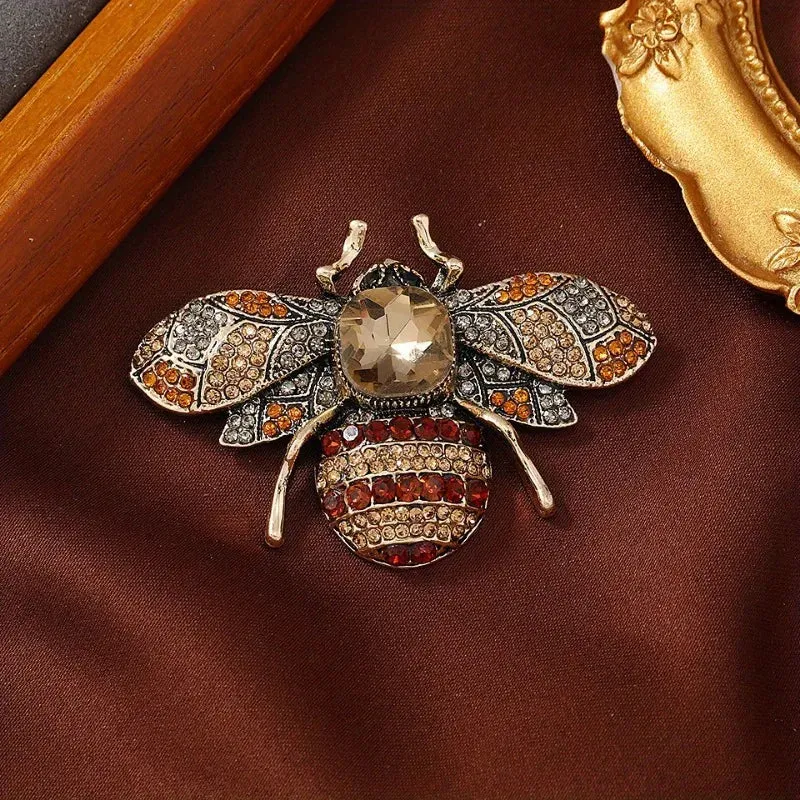 Malise Leather Brooch
