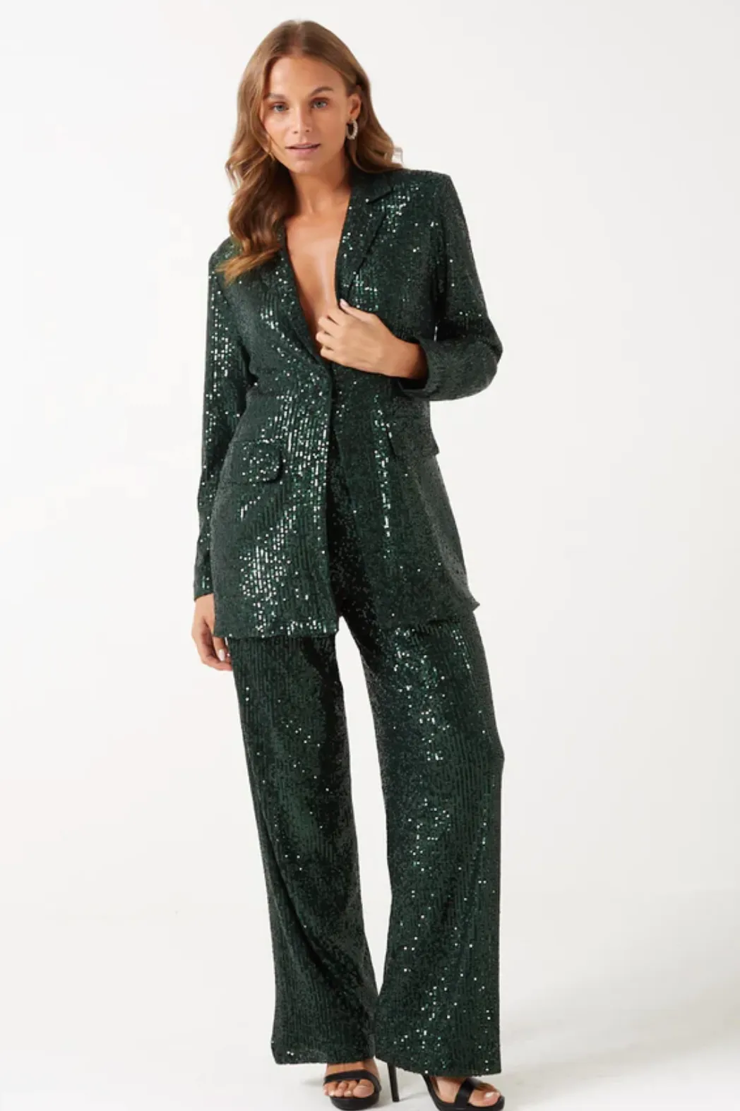 Marc Angelo Sequin Blazer