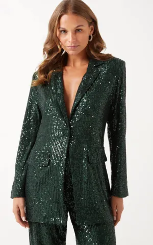 Marc Angelo Sequin Blazer