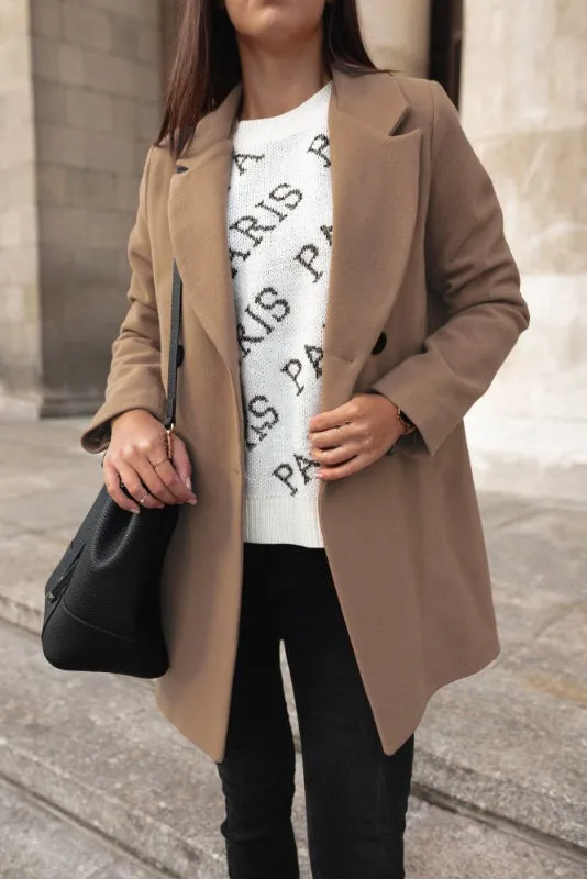 Mariana | Elegant Lapel Coat