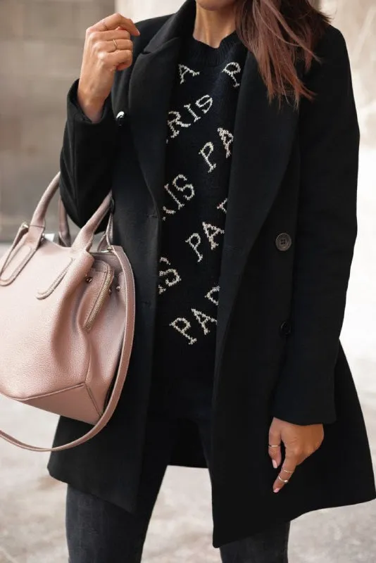 Mariana | Elegant Lapel Coat