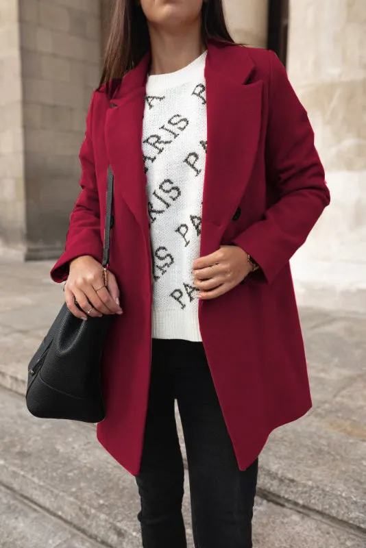 Mariana | Elegant Lapel Coat