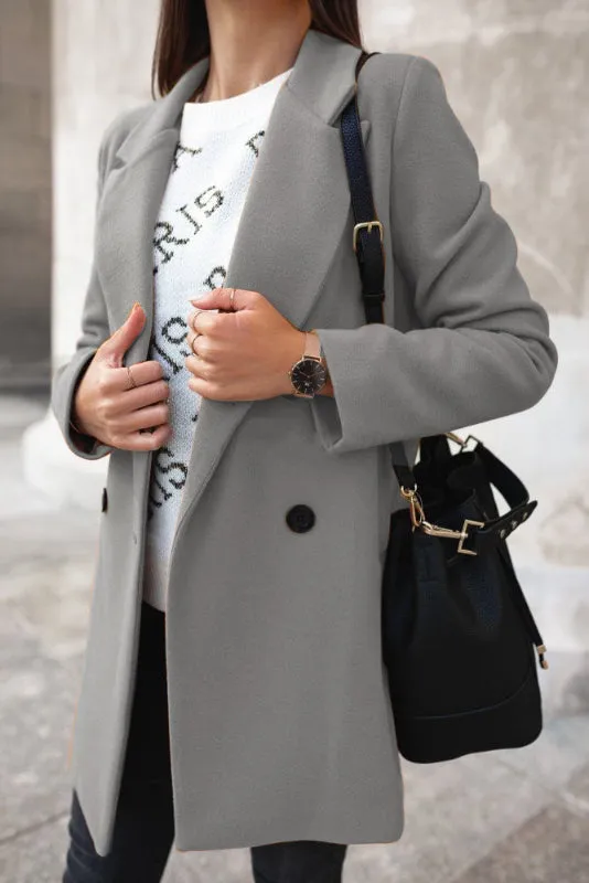 Mariana | Elegant Lapel Coat
