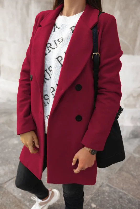 Mariana | Elegant Lapel Coat