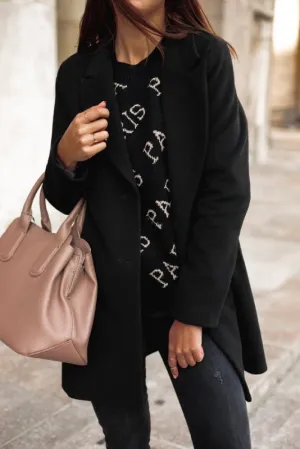 Mariana | Elegant Lapel Coat