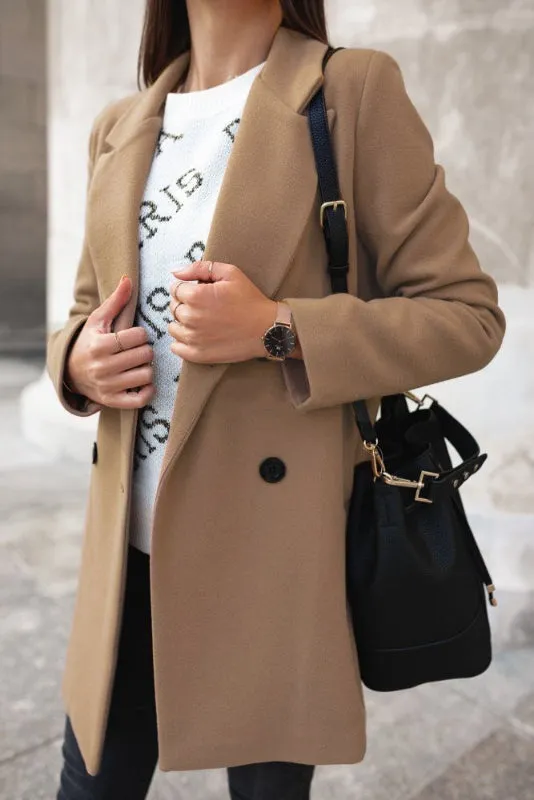 Mariana | Elegant Lapel Coat