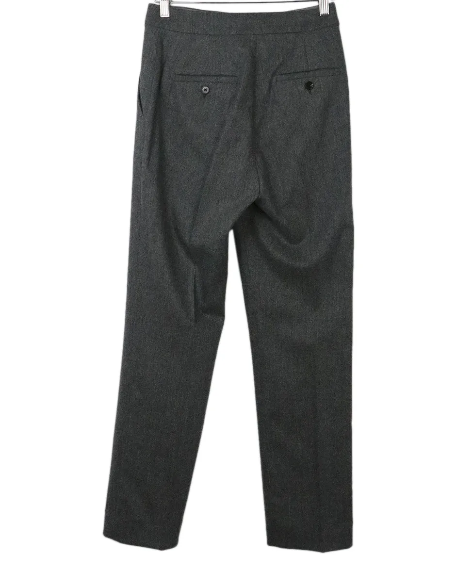 Max Mara Grey Wool Pants sz 0