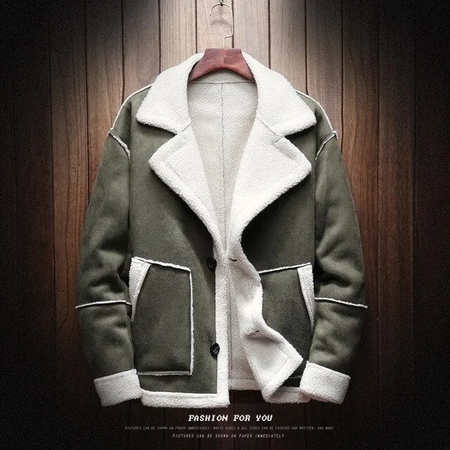 Men Casual Warm Outwear Jacket