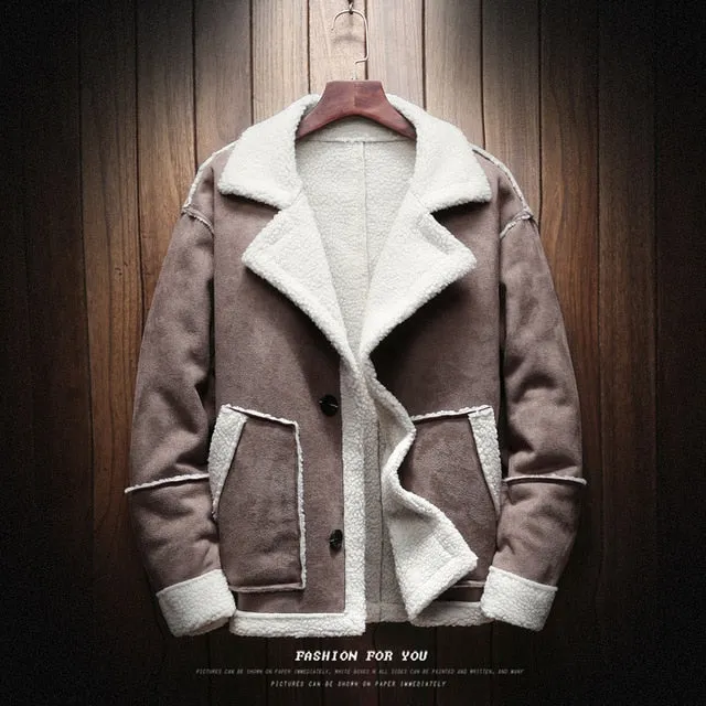 Men Casual Warm Outwear Jacket