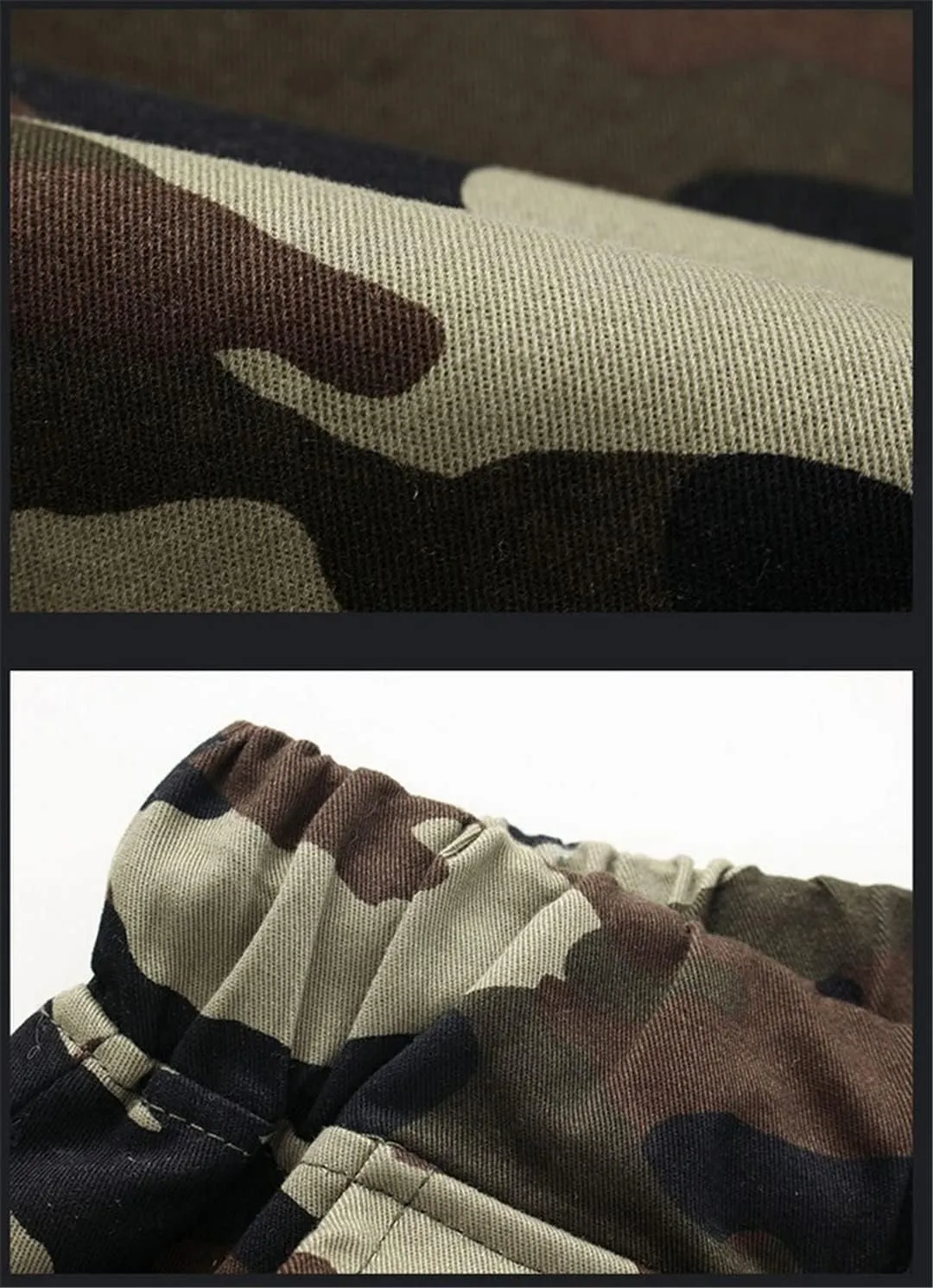 Mens Jogger Autumn Pencil Harem Pants Camo Military Pants Loose Comfortable Cargo Trousers Camo Joggers