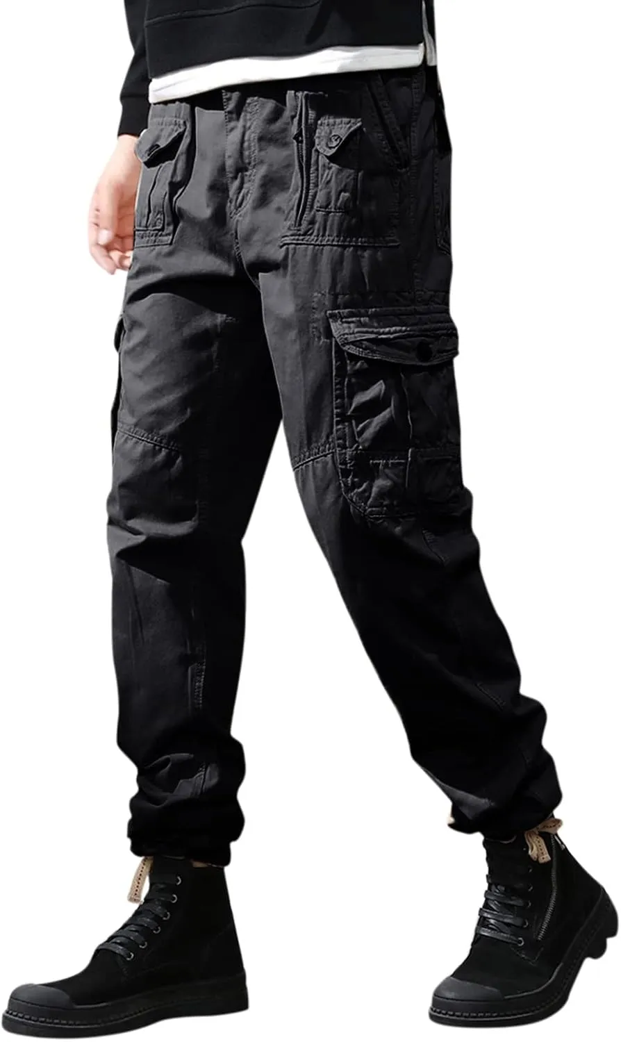Men's Paisley Pants Cargo Jogger Navy Blue Dress Pants Slim Fit Black Sweatpants Men Baggy Light Tan Corduroy Pants