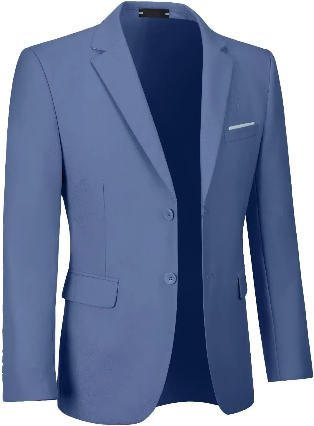 Mens Suit Jackets Casual Two Button Slim Fit Blazers Suit Separates Coat Sport Coats with Pockets for Wedding Prom Party