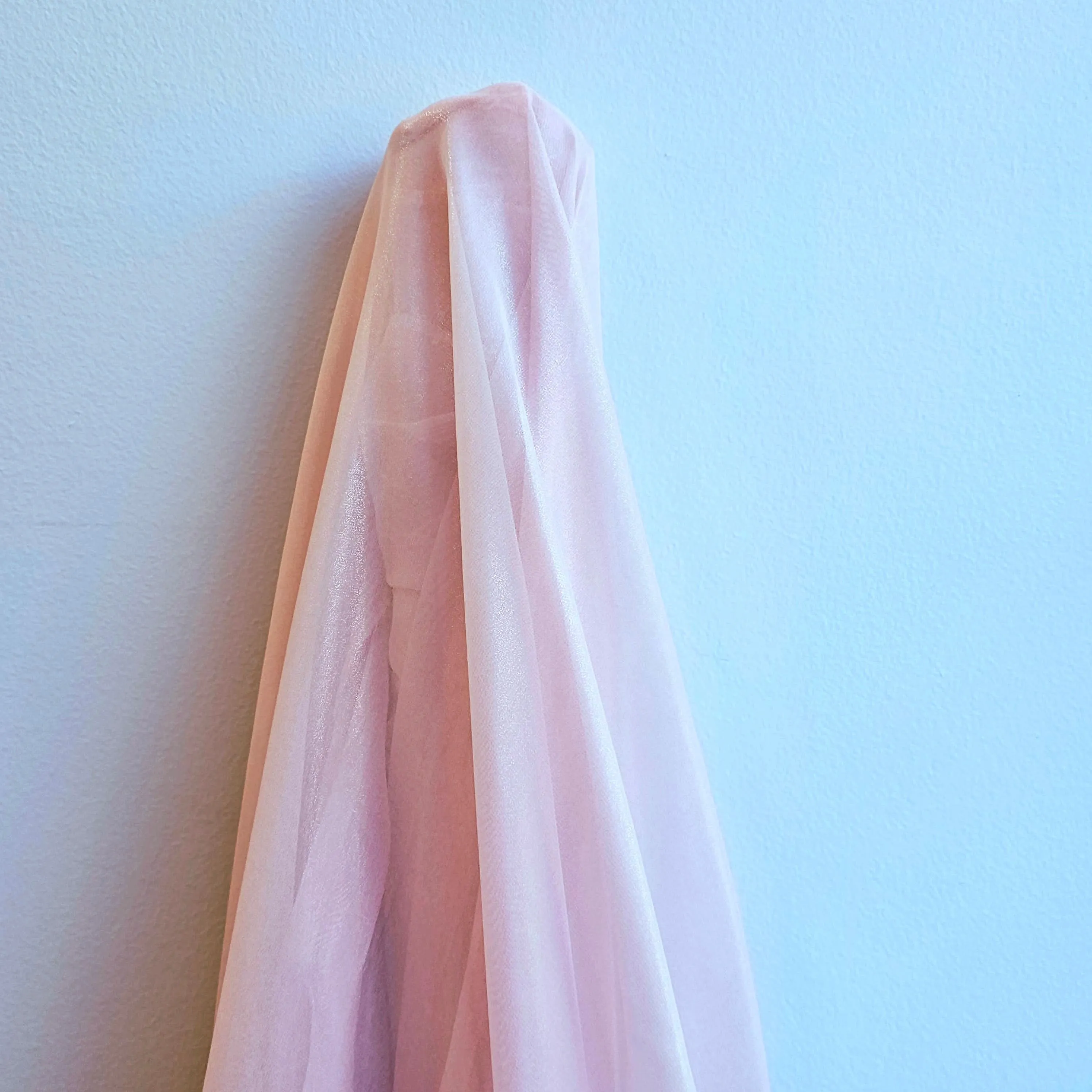 Metallic Poly Chiffon Peony