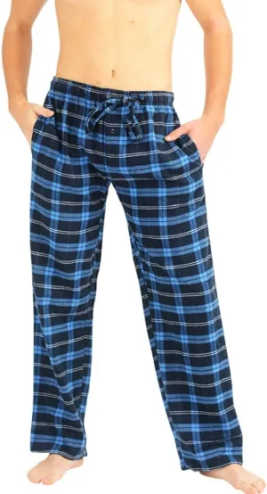 NORTY Flannel Pajama Pants for Men - Comfortable PJ Bottoms for Adults - Men's Sleepwear - Cotton/Poly Blend