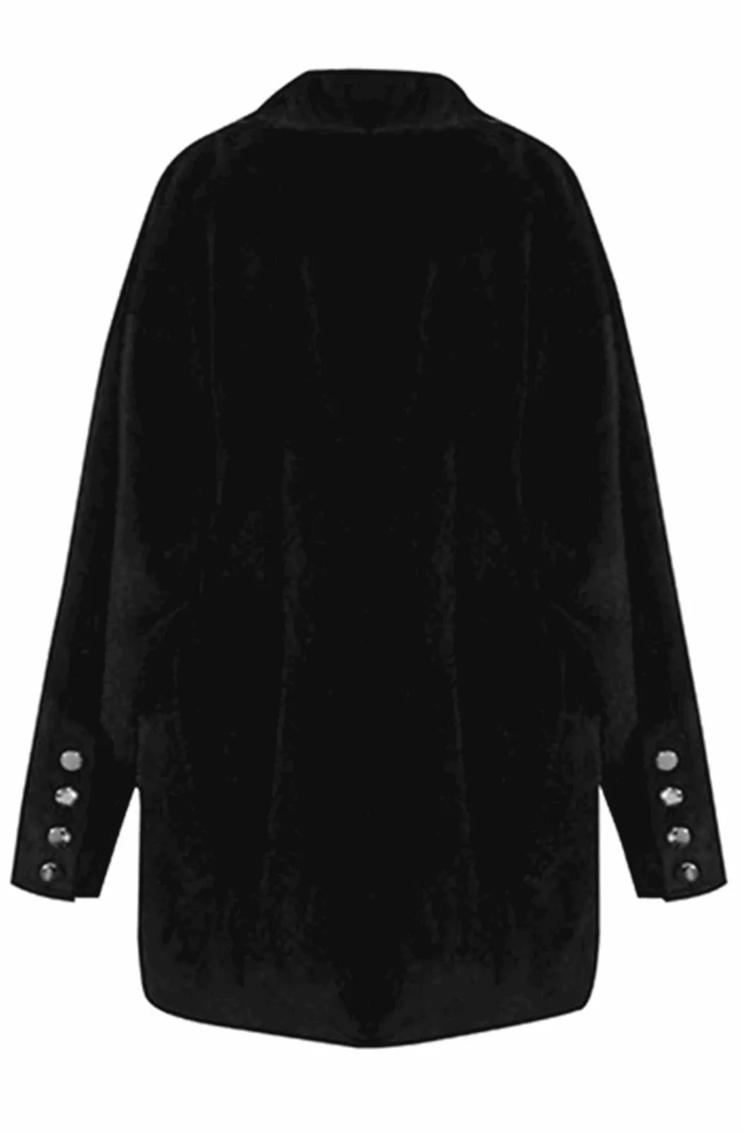 Oversized double breasted coat