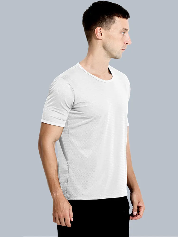 Quick-drying Ice Silk Seamless Breathable Sport T-shirt