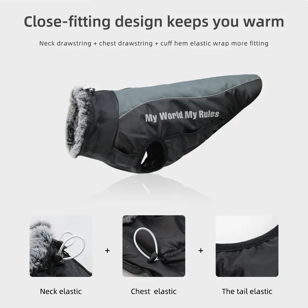 Reflective Waterproof Winter Dog Coat