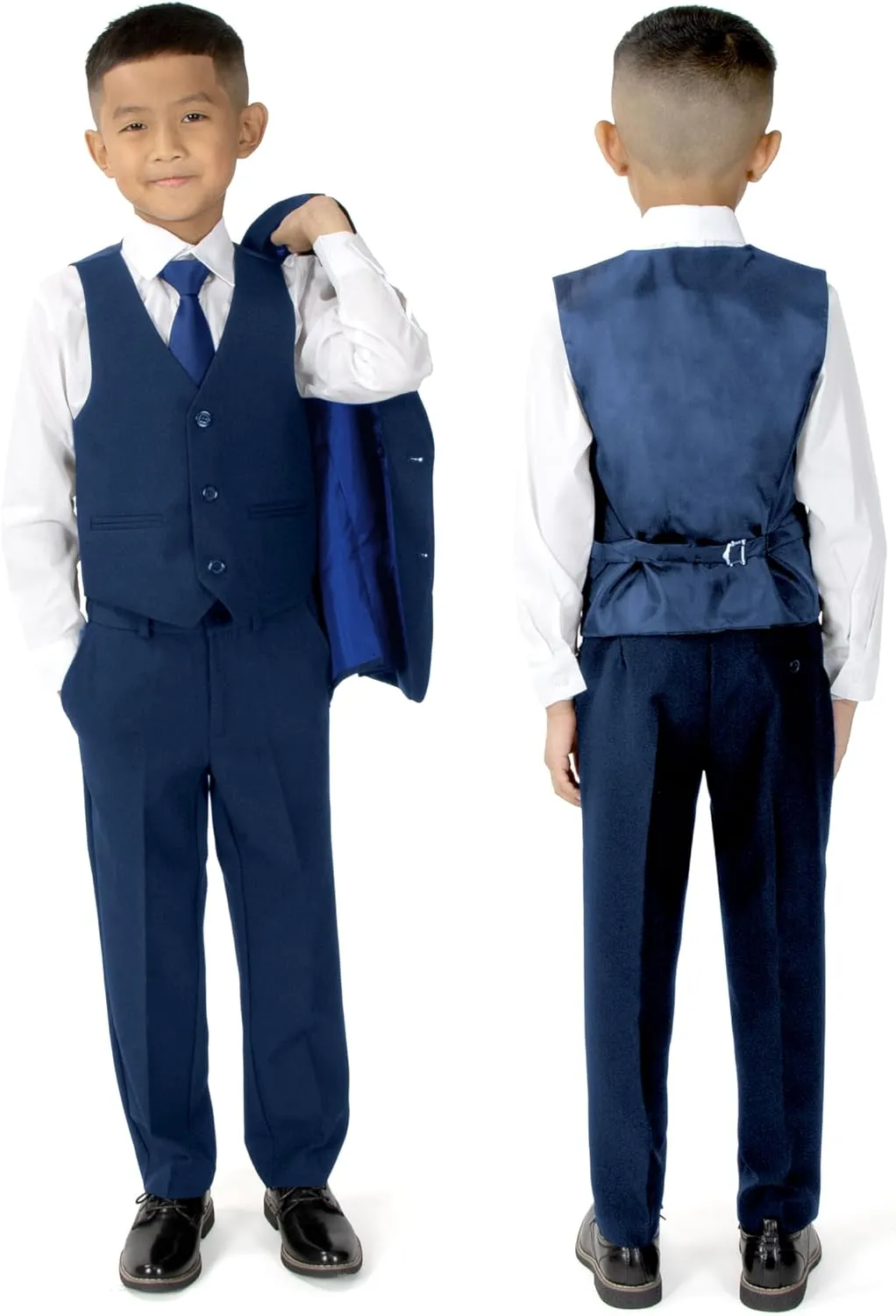 Spring Notion Big Boys' Modern Fit Dress Suit Set