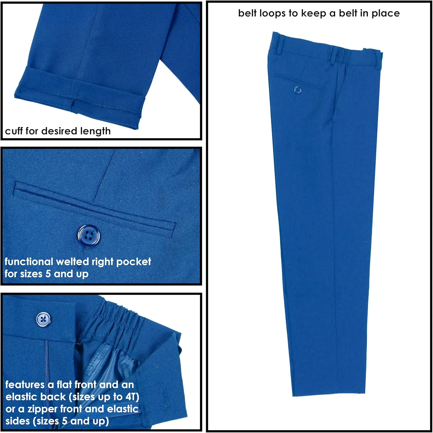 Spring Notion Big Boys' Modern Fit Dress Suit Set