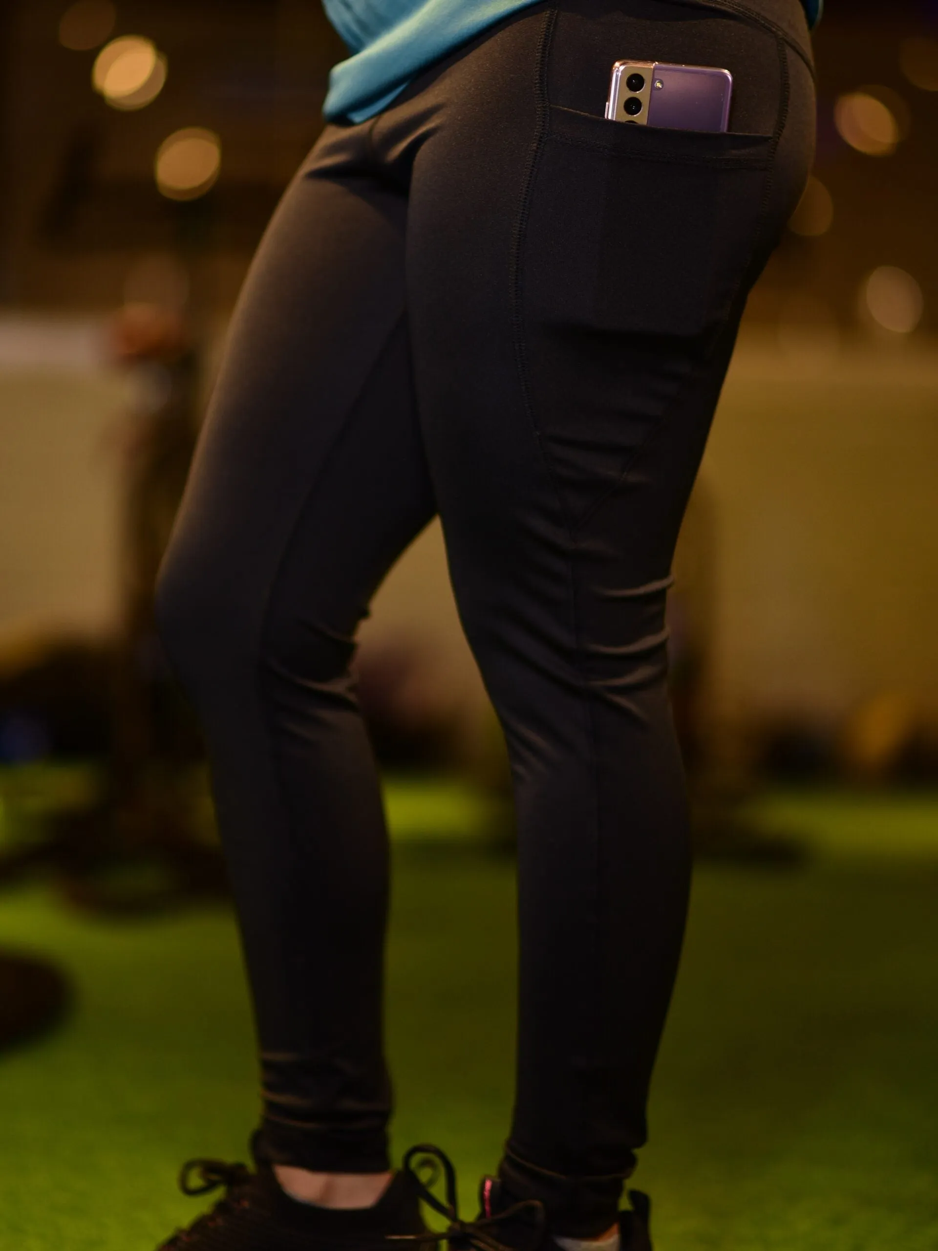 Stag Women Dri-Fit Leggings (BLACK)