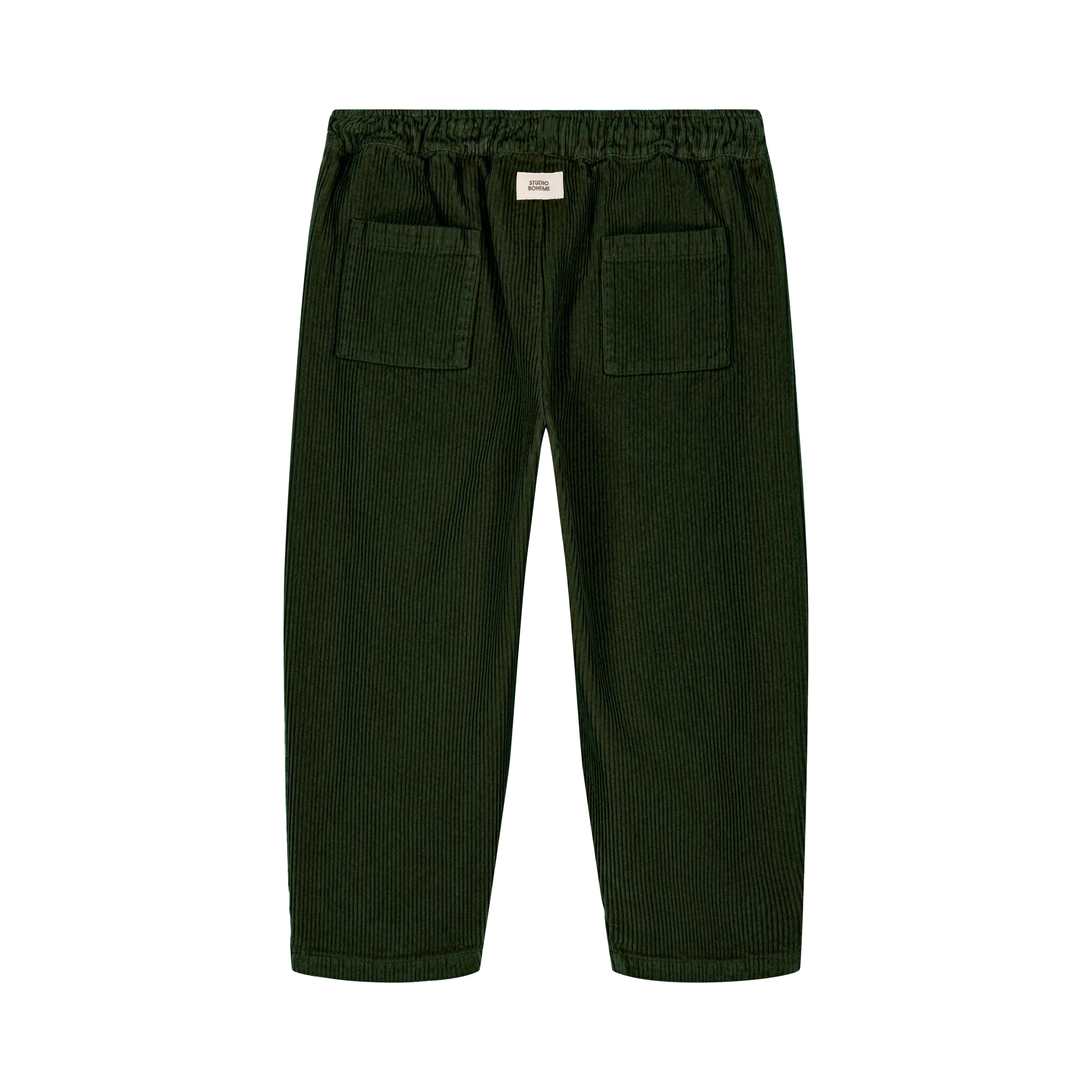Studio Boheme - Corduroy Carrot Pants (Forest Green) 18M