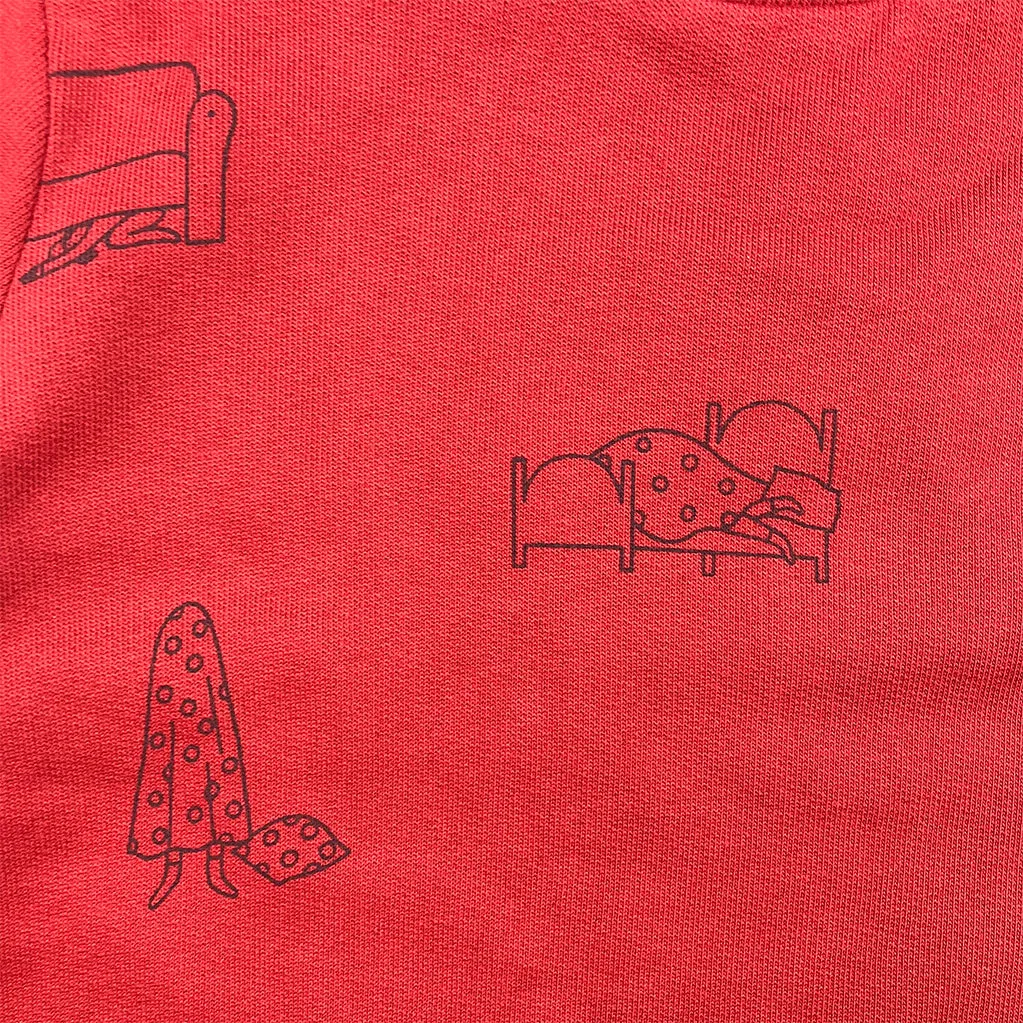 Sweater Elbow Patch Brick