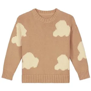 Sweater Knitted Cloudy Winter Stone
