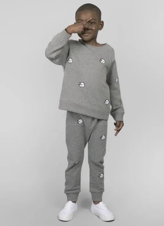 Sweater Wynken Scattered Grey Ecru