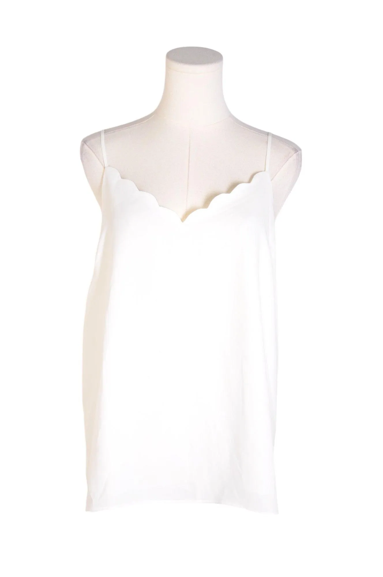 SWEET LOVELY Women Silk Tops Regular fit in White - S, M, L