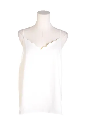 SWEET LOVELY Women Silk Tops Regular fit in White - S, M, L