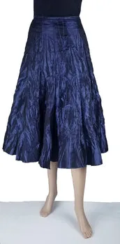 Taffeta Gored Skirt