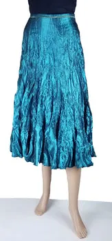 Taffeta Gored Skirt