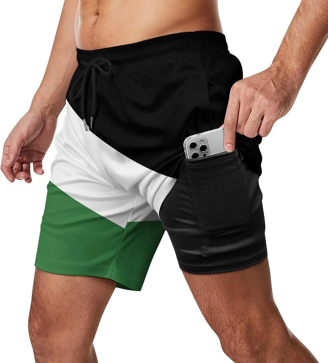 TAIZIYEAH Men's Beach Shorts Sports Beach Pants Swimwear Bathing Suits Board Shorts with Pocket Comfortable