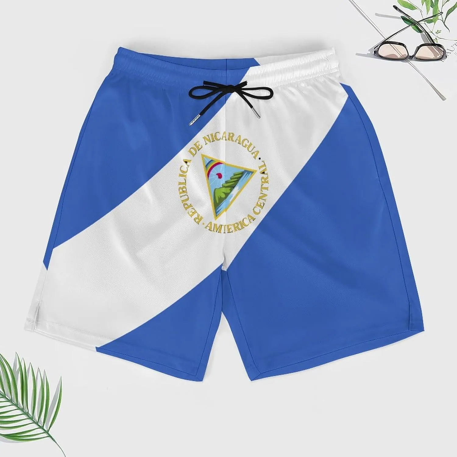TAIZIYEAH Men's Beach Shorts Sports Beach Pants Swimwear Bathing Suits Board Shorts with Pocket Comfortable