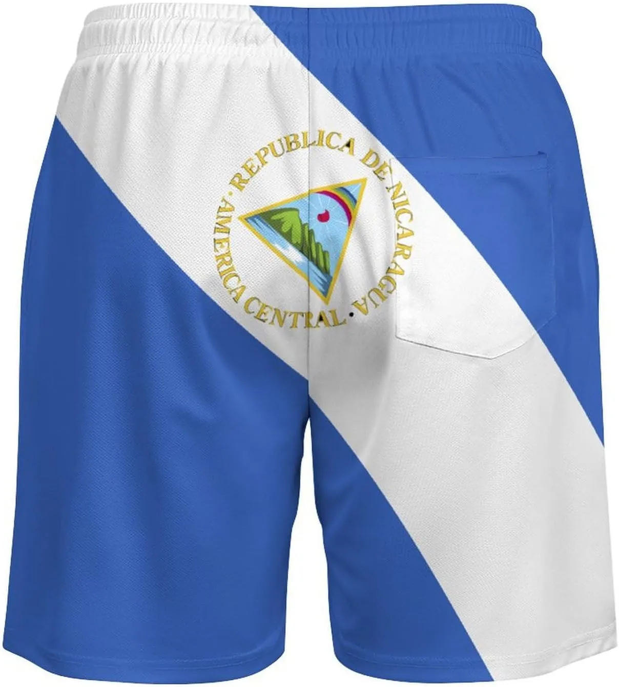 TAIZIYEAH Men's Beach Shorts Sports Beach Pants Swimwear Bathing Suits Board Shorts with Pocket Comfortable