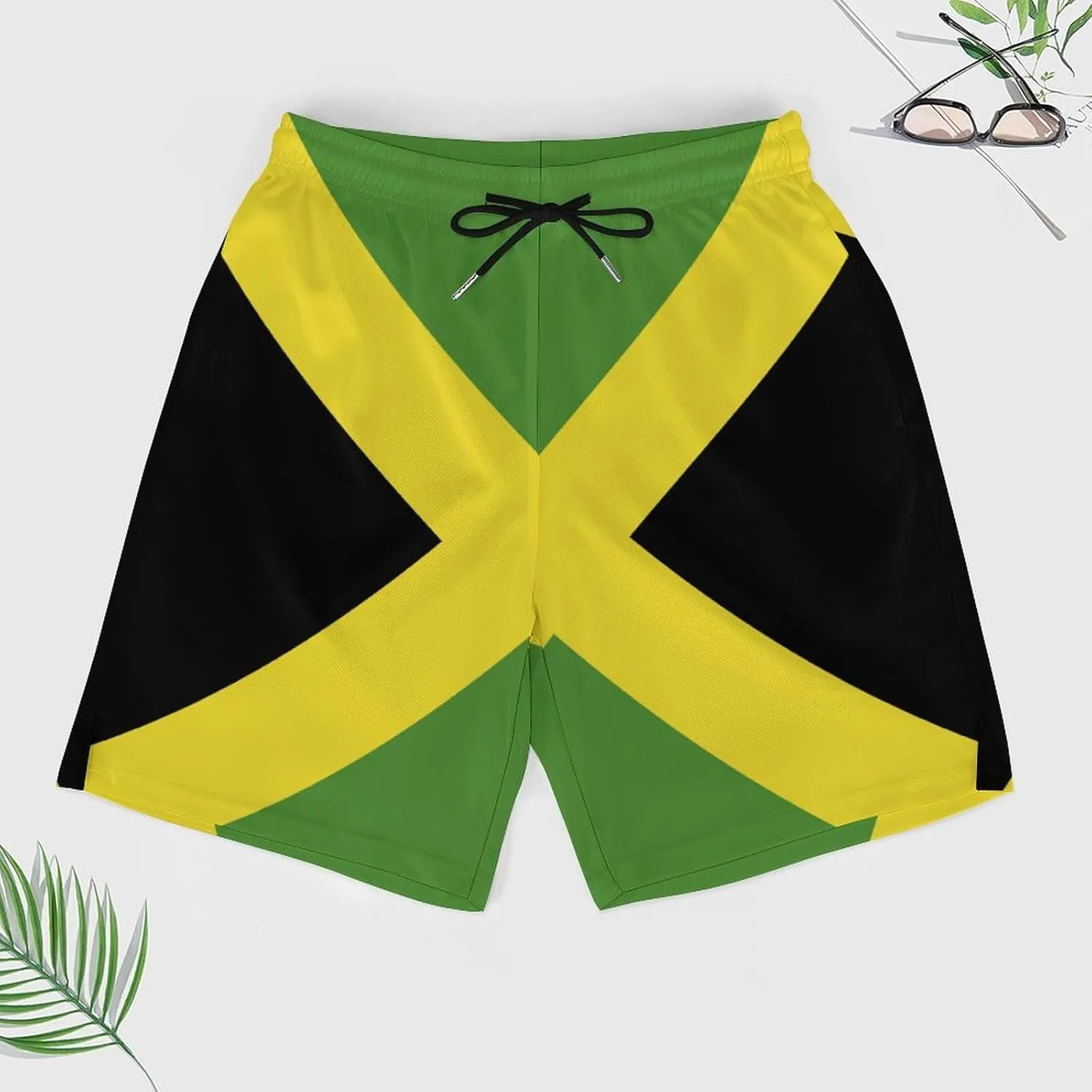 TAIZIYEAH Men's Beach Shorts Sports Beach Pants Swimwear Bathing Suits Board Shorts with Pocket Comfortable